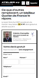 Aperçu mobile V1